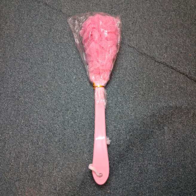 Long Handle Body Bath Brush/Back Scrubber, Bath Scrubber, Toothbrush & Toothpaste Holder - Image 5