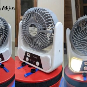 Mini Fan with Night Light – হালকা, স্মার্ট ও বহুমুখ